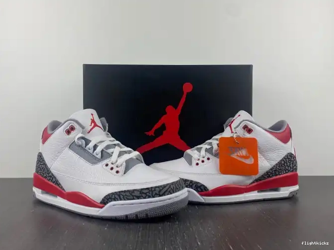 OG Air 3 DN3707-160 Fire Jordan Red 0504